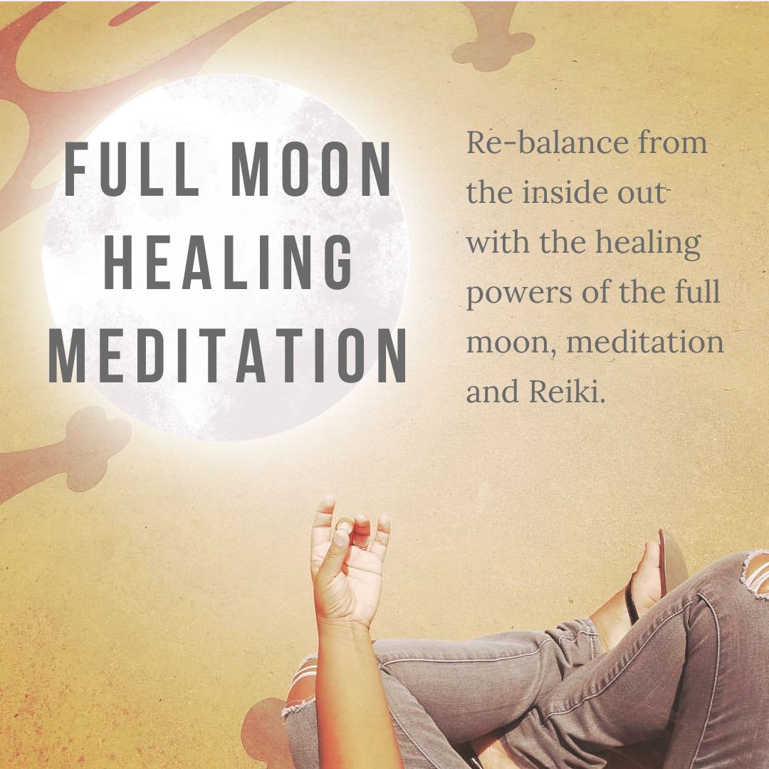 Full Moon Healing Meditiation w/Olivia