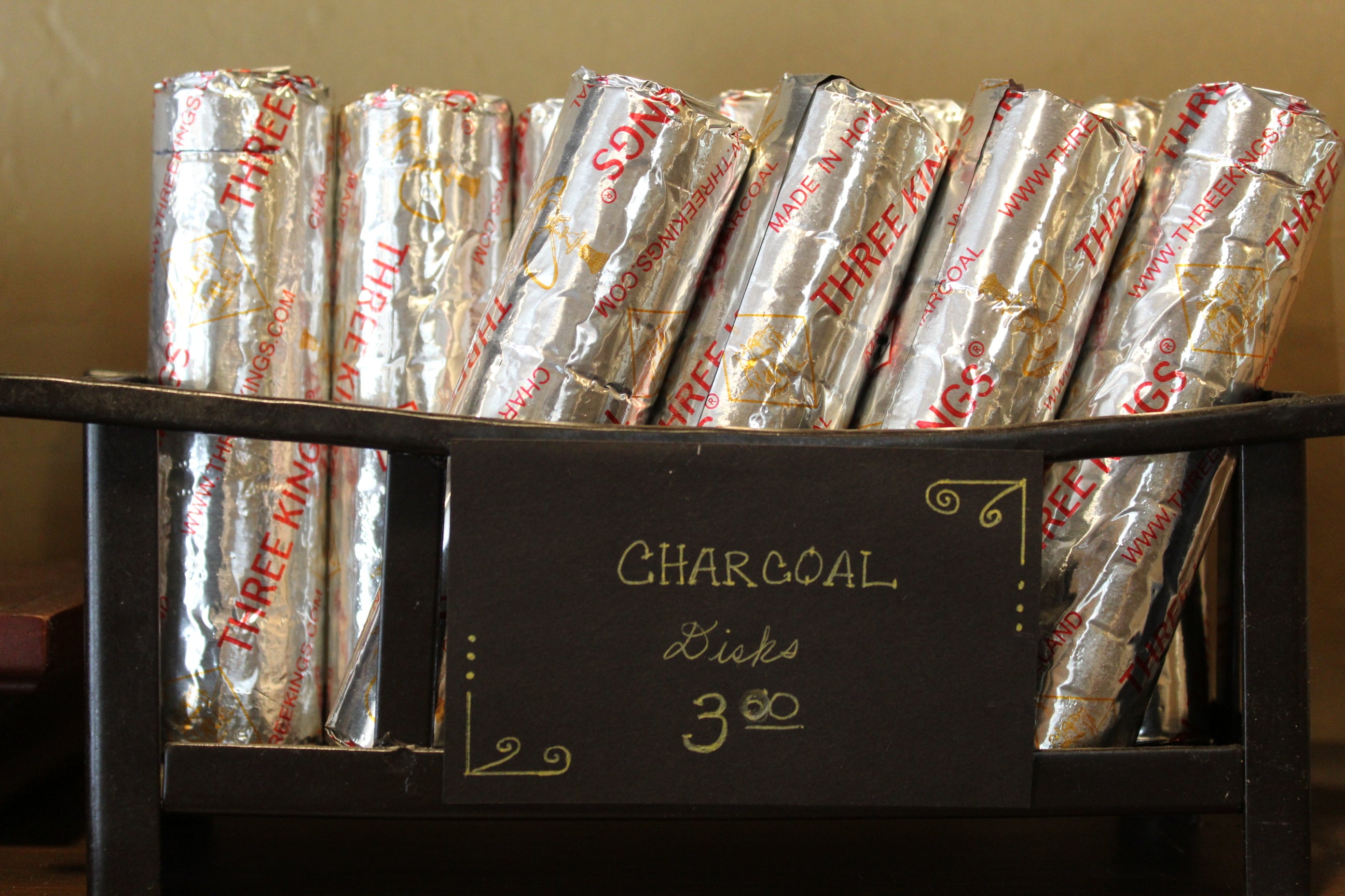 Charcoal Disks-10 disks